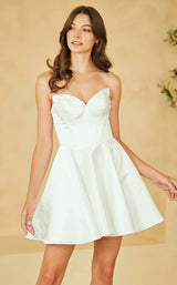 4 of 10 Amelia Couture 5082S White