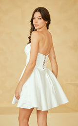 8 of 10 Amelia Couture 5082S White