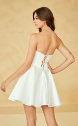9 of 10 Amelia Couture 5082S White