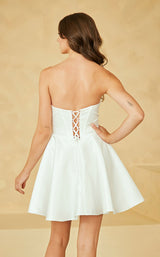 10 of 10 Amelia Couture 5082S White