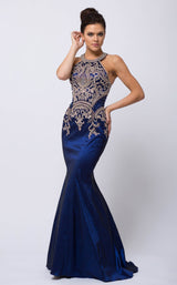 3 of 5 Amelia Couture 564 Navy