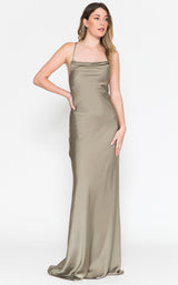 5 of 9 Amelia Couture 6111 Olive Green