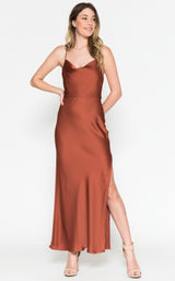 1 of 7 Amelia Couture 6115 Burnt-Orange