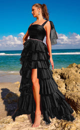 2 of 11 Amelia Couture 6125 Black