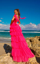 10 of 11 Amelia Couture 6125 Fuchsia