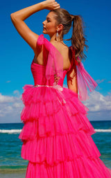 8 of 11 Amelia Couture 6125 Fuchsia