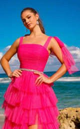 6 of 11 Amelia Couture 6125 Fuchsia