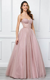3 of 5 Amelia Couture 6202 Dusty Rose