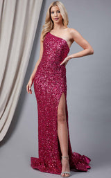 2 of 5 Amelia Couture 7023 Hot Pink