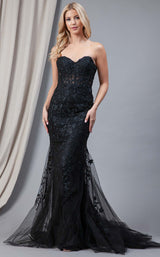 4 of 16 Amelia Couture 7024 Black