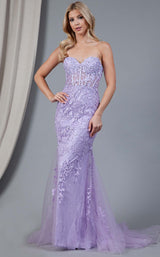 5 of 16 Amelia Couture 7024 Lilac