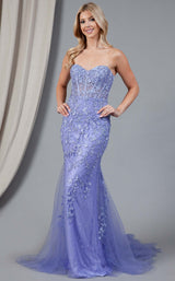 1 of 16 Amelia Couture 7024 Periwinkle/Blue
