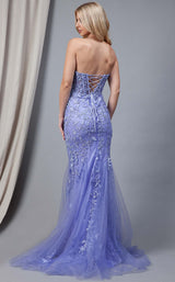 16 of 16 Amelia Couture 7024 Periwinkle/Blue