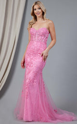 7 of 16 Amelia Couture 7024 Pink
