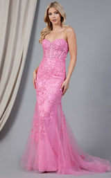 8 of 16 Amelia Couture 7024 Pink