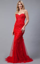 10 of 16 Amelia Couture 7024 Red