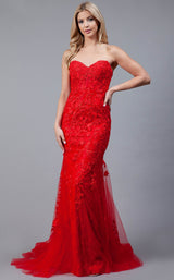 9 of 16 Amelia Couture 7024 Red