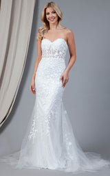 12 of 16 Amelia Couture 7024 White