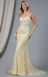 14 of 16 Amelia Couture 7024 Yellow