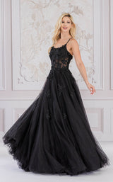 8 of 9 Amelia Couture 7035 Black