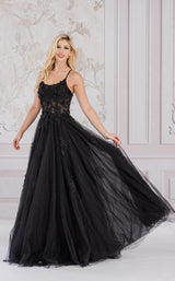 4 of 9 Amelia Couture 7035 Black