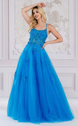 3 of 9 Amelia Couture 7035 Turquoise