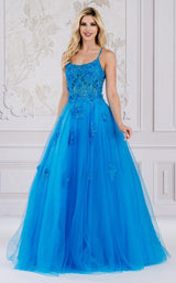2 of 9 Amelia Couture 7035 Turquoise