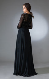 8 of 9 Amelia Couture 7036 Black
