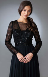 7 of 9 Amelia Couture 7036 Black