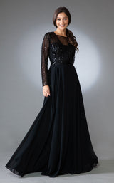 4 of 9 Amelia Couture 7036 Black