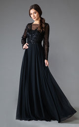2 of 9 Amelia Couture 7036 Black
