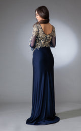 7 of 9 Amelia Couture 7039 Navy