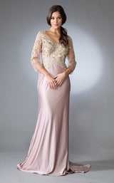 3 of 9 Amelia Couture 7039 Rose