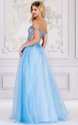 4 of 5 Amelia Couture 7040 Baby Blue