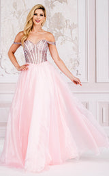 2 of 5 Amelia Couture 7040 Pink