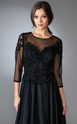 6 of 10 Amelia Couture 7041 Black