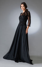 8 of 10 Amelia Couture 7041 Black