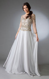 2 of 10 Amelia Couture 7041 Champagne