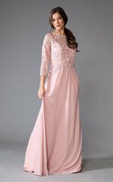 6 of 7 Amelia Couture 7043 Rose