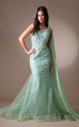 2 of 3 Amelia Couture 7048 Sage
