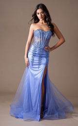 5 of 21 Amelia Couture 7051 Periwinkle