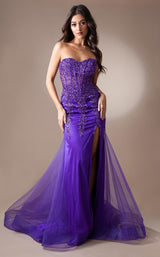 7 of 21 Amelia Couture 7051 Purple