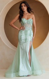 11 of 21 Amelia Couture 7051 Sage