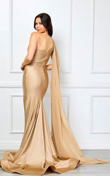 9 of 11 Amelia Couture 7056 Champagne