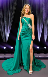 3 of 11 Amelia Couture 7056 Emerald Green