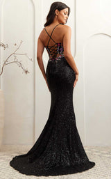 6 of 6 Amelia Couture 7061 Black Berry