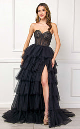3 of 11 Amelia Couture 7067 Black