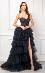 5 of 11 Amelia Couture 7067 Black