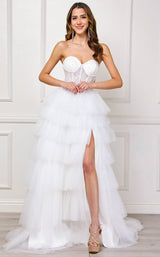 10 of 11 Amelia Couture 7067 White