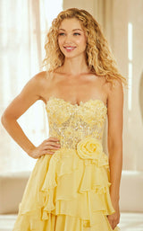 3 of 9 Amelia Couture 7087 Yellow